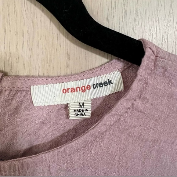 Orange Creek Embroidered Blouse Top - Picture 3 of 4